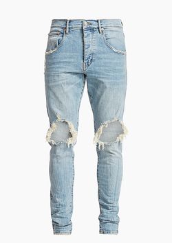Purple Brand - P002 Repair Drop-Fit Skinny Jeans