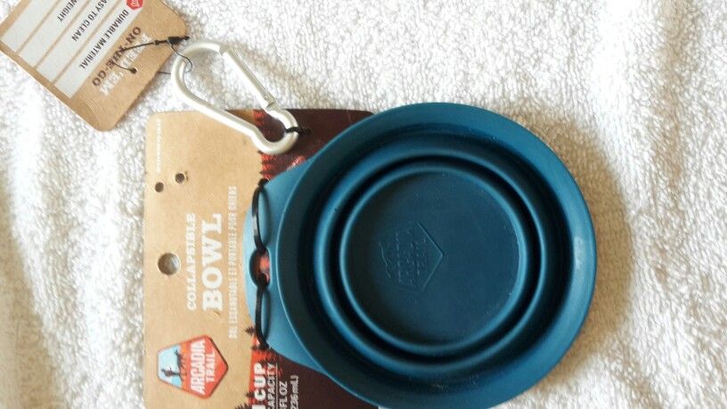 Collapsible travel Bowl