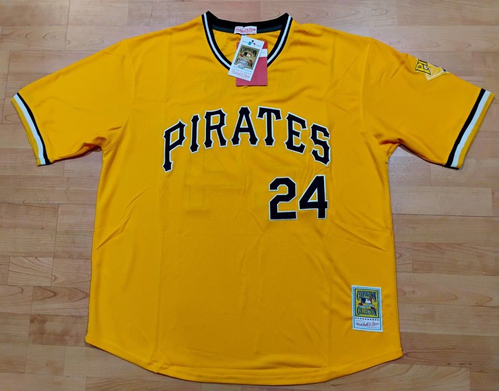 Barry Bonds Pittsburgh Pirates Yellow Jersey!