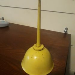 YELLOW OIL DISPENSER 