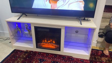 Tv Stand With Fire Pit