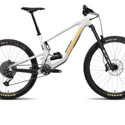 🚵‍♀️ Santa Cruz Bronson Carbon MX S Kit – XS – 2024 (Gloss Chalk White) 