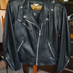 Womens Harley Davidson Riding Jacket Size M