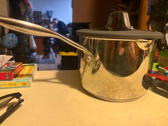 Stainless Steel Saucepan with Lid Princess House
