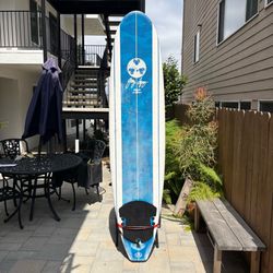8’ Gerry Lopez / Wavestorm Beginner Surfboard w/ fins and leash