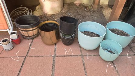 Planters - small, medium, large