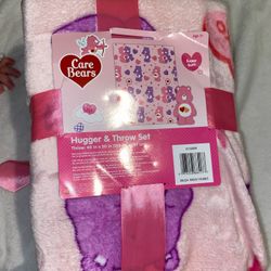 Care Bear Hugger & Throw Set 