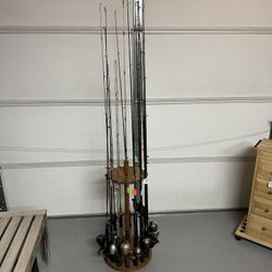 Used  Light Spin casting Fishing Rod & Reel Combos ($10-$20 each Combo)