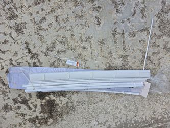 White Horizontal Window Blinds
