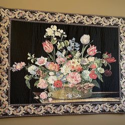 Belgian Tapestry 57" x 43”