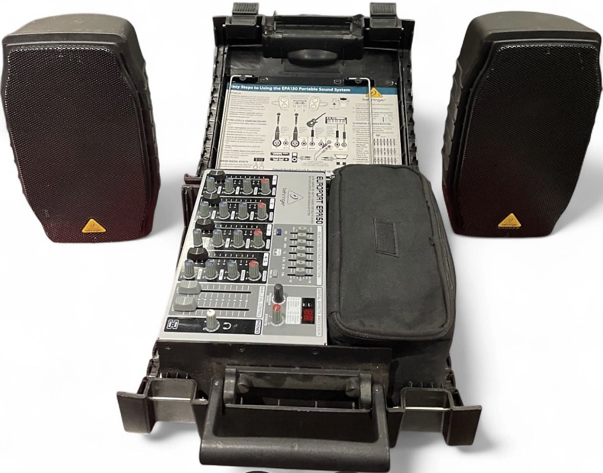 Used Behringer EUROPORT EPA150 Portable Sound System