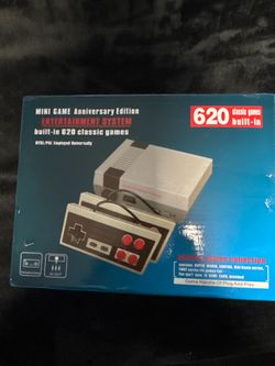 Anniversary edition with 620 Nintendo games built in