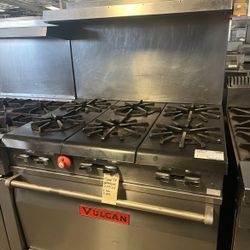 Vulcan 6 Griddle Range Standard Oven 