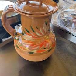 Jarra Para Las Agua De Barro 