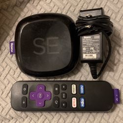 Roku SE With Power Adapter And Remote