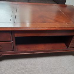 Cherry Wood Coffee/Game Table