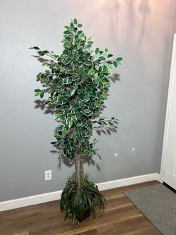 Large Artificial Indoor Tree & Decorative Planter
