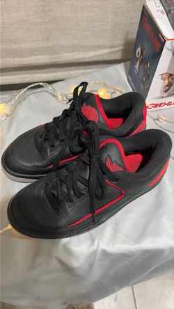Air Jordan 2 Low Black Red Green Sneakers