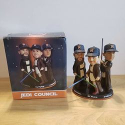 Houston Astros Jedi Council Star Wars Altuve Correa Bobblehead SGA NIB