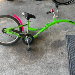 Tag-along Or Trail-along Bike