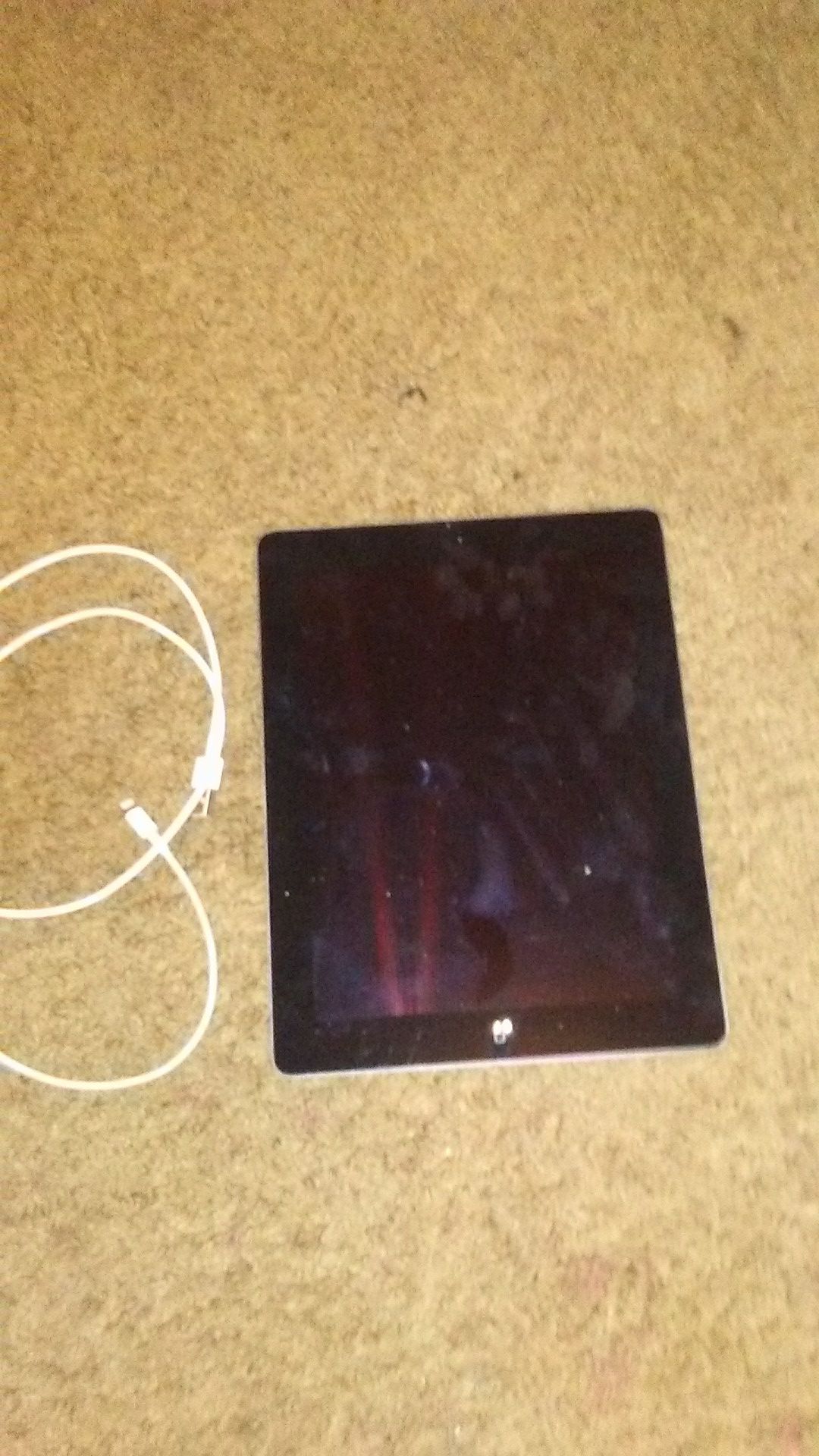 iPad 5 with charger