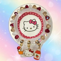 Hello Kitty Crystal Charm Bracelet Jewelry