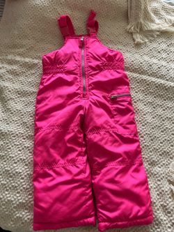 Carter’s Girl Snow Bib 2T