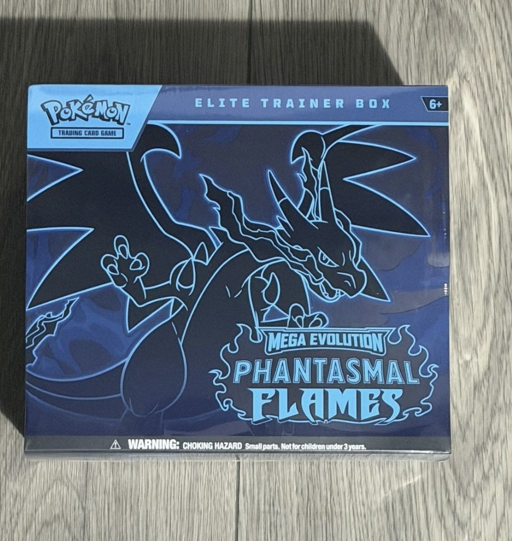 Pokemon Phantasmal Flames Elite Trainer Box Sealed