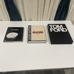 Designer Coffee Table Books - Tom Ford Book Chanel Book Louis