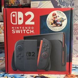 Nintendo Switch 2 Handheld Console System - Mario Kart World Bundle - FAST SHIP