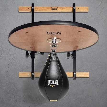 EverLast Speed Bag — Platform Kit - Heavy Duty Boxing Training Equipment with Punching Ball, Adjustable Height for Home Fitness, Suitable for Boxing a