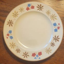 Vintage Franciscan Larkspur 8" Salad Plates – Set of 2