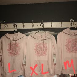  3 Pink Hoodies $5