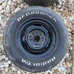  Chevy Corvette Rallys Wheel GM Chevelle Camaro Monte El Camino BFG Goodrich 15x7