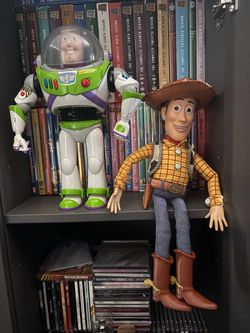 Toy Story Buzz Lightyear and Woody Figures