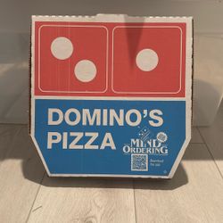 New Box Never Had Pizza Inside 