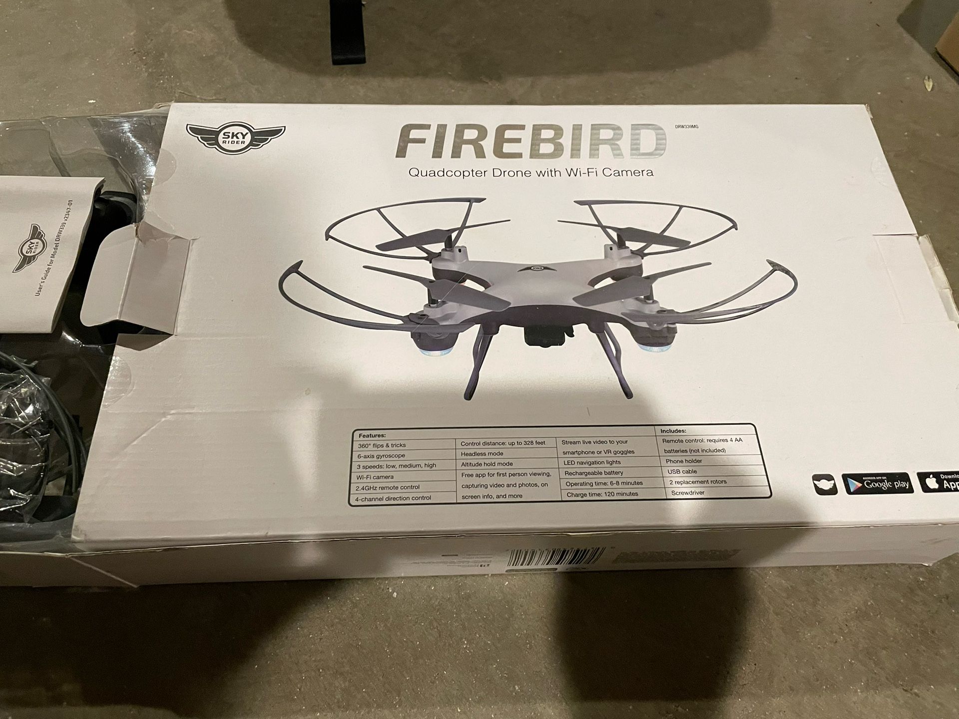 Firebird Quadcopter Drone With Camera