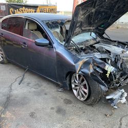 2009 Infiniti G37 3.7L AWD Partout For Parts Only DM For Prices