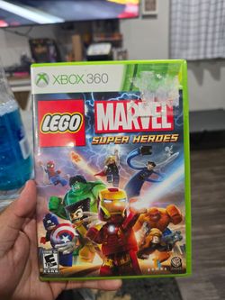LEGO Marvel Super Heroes Xbox 360 Tested & Working With Manual