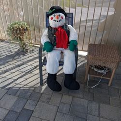 Life-size Stuffed Snowman