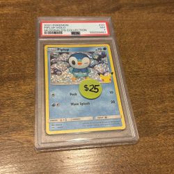 2021 Pokemon Piplup Holo Mint 7 McDonald’s Collection