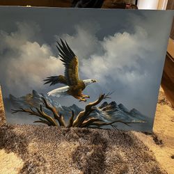 Painted Eagle Wall Art