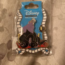 Disney Studios Store Hollywood Ursula Pin Exclusive Disney Soda Fountain
