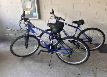 2 - 26” Huffy Rock Creek Bikes