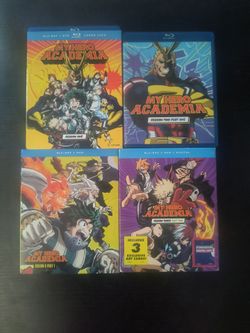 My hero academia blu-rays