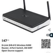 Dlink wireless router