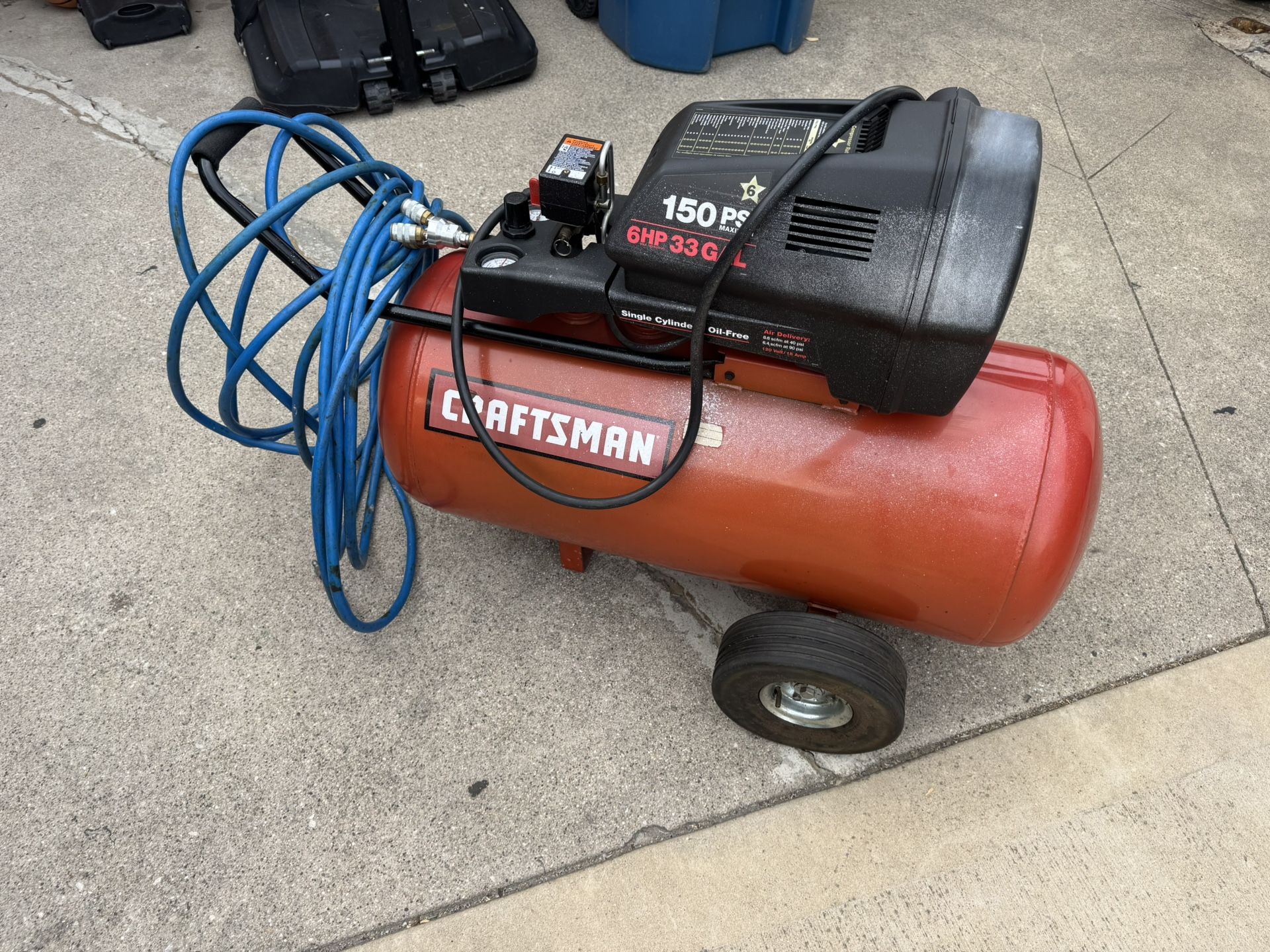 Craftsman Air Compressor With Hose