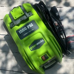 Green works 1500psi Pressure Washer 