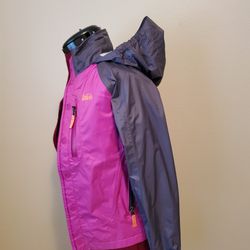 AREI RAIN Jacket Girls Size S  (8) Excellent Condition 