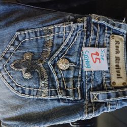 Size 25 Skinny jean Rock Revivals 